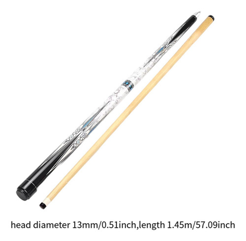 1/2 Split Billiard Cue Reemplazo De Palo De Billar De Billar