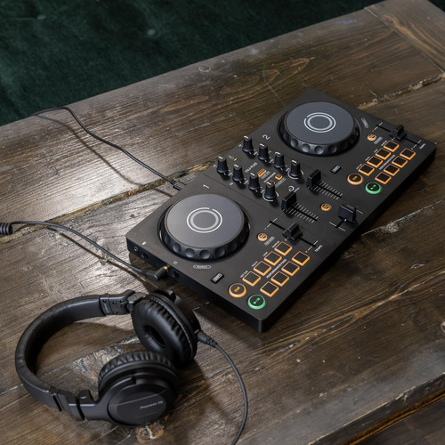Controlador De Dj Alphatheta Ddj-flx2 Compact De 2 Canales
