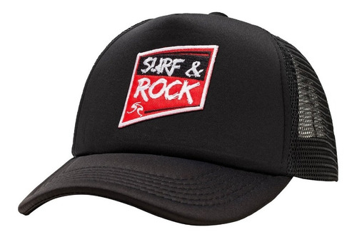 Imagen 1 de 1 de Gorra Surf & Rock - Parafina Black 