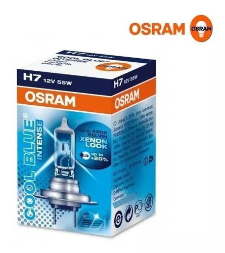 Lamparas H7 Led Cool Blue Intense Osram 6000k 12v » Gomatodo