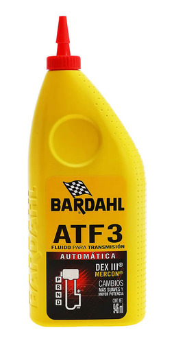 Aceite De Transmisión Automática Bardahl A T F 3 946ml