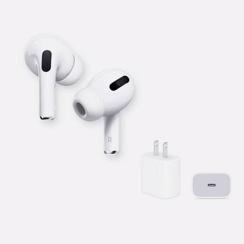 AirPods Pro 2nd Gen. Cancelación De Ruido Oem + Cubo 20w (Reacondicionado)