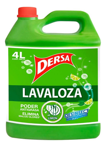 Jabon Lavaloza Galon 4l Liquido - L