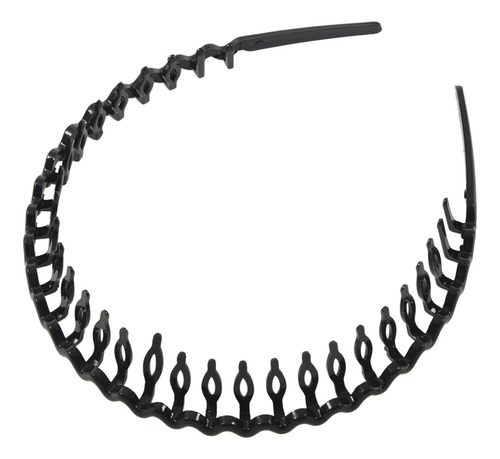 Diadema De Plástico Con Forma De Peine De Dientes, 3 Unidade