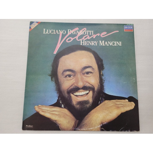 Pavarotti Volare Disco Vinilo Lp 