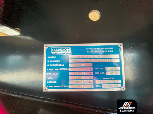 Imagem 3 de 15 de Rodotrem Graneleiro Randon 2019