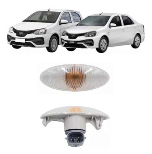 Lanterna Pisca Seta Paralama Toyota Etios 2012-2022 Com Nf-e