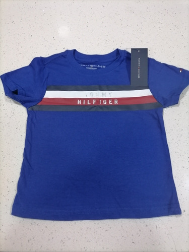 Polera De Niño Tomy Hilfiger Original 