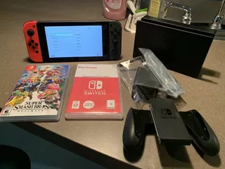 Nintendo Switch 32gb Grey Console Con Gray Joy-cons, Último