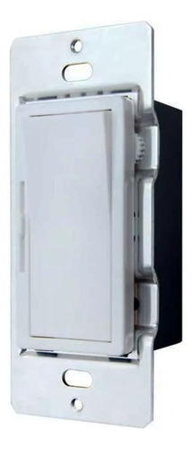 Interruptor Dimmer Led 200w 127v Con Placa Blanco Tlapps