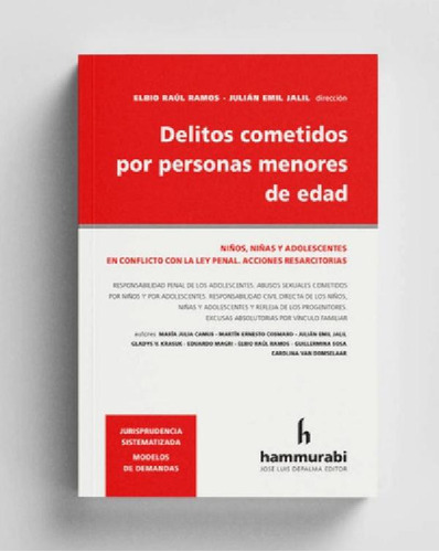 Libro - Delitosetidos Por Personas Menores De Edad 