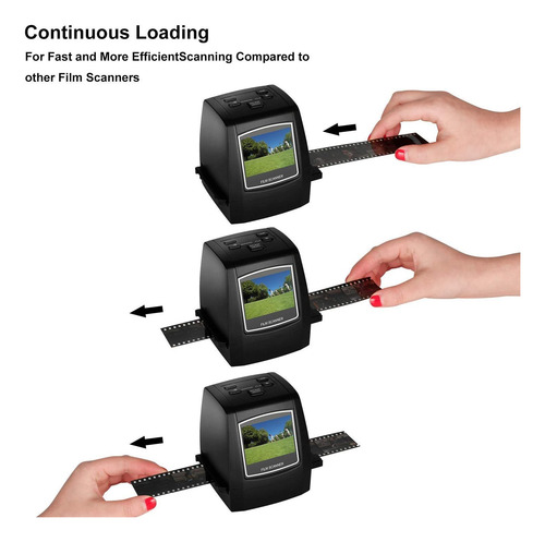 Digitnow Slide Scanner, 22mp All-in-1 Slide Escáner De Negat