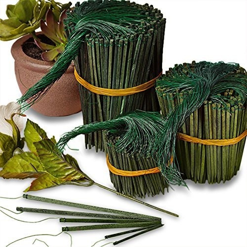 500ea  2 1 2  Verde Floral Recoge Cable Florist Supplie