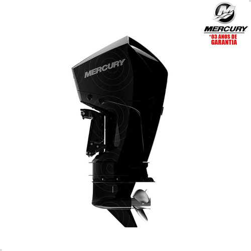 Motor De Popa Mercury 4t 225hp L Efi V6 Dts Preto Pes Física