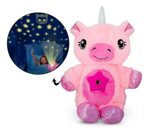 Peluche Dream Lites Star Belly  URCINHO DE PELÚCIA rosa