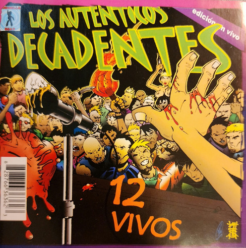 Cd Los Autenticos Decadentes - 12 Vivos - Jewel Case Import