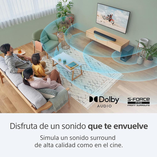 Barra De Sonido De 2.1 Canales Con Potente Subwoofer Inalámb