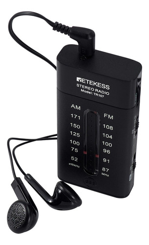 Retekess Tr107 - Mini Radio Portátil Con Puntero Fm Am
