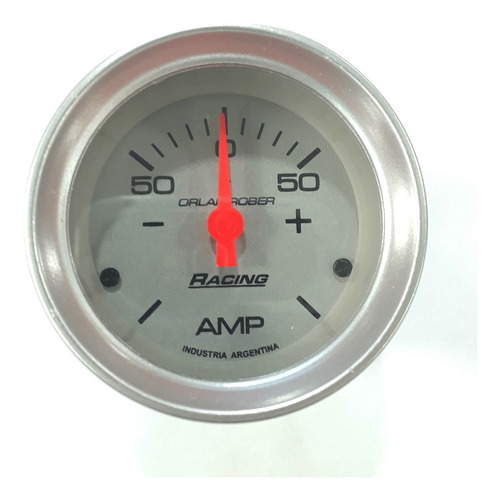 Reloj Amperimetro -50/+50 52mm Orlan Rober Racing 341