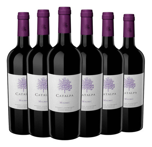 Vino Catalpa Malbec Caja X 6 X 750ml. --