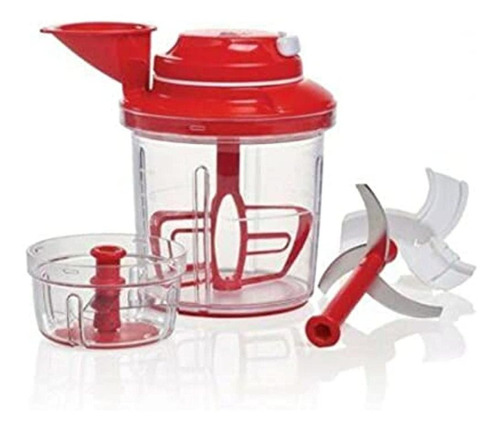Tupperware Power Chef System Red