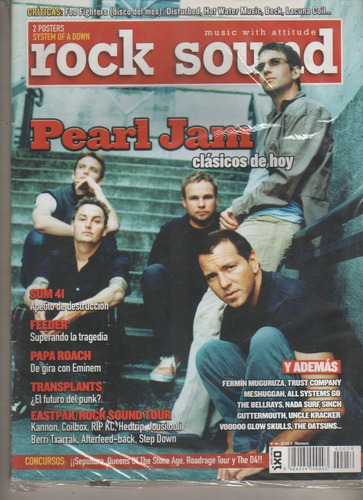 Revista * Rock Sound * Nº 56 - Año 2002 - Pearl Jam