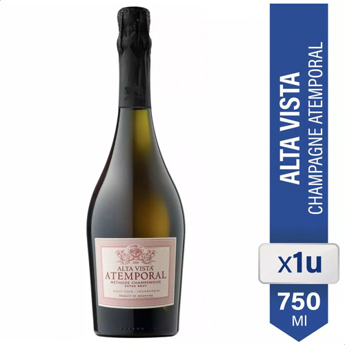 Champagne Alta Vista Atemporal Rosado Pinot Noir Chardonnay