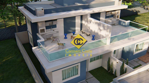 Imagem 8 de 12 de Casa Com 3 Quartos À Venda, 120 M² Por R$ 390.000 - Colinas - Rio Das Ostras/rj - Ca1887