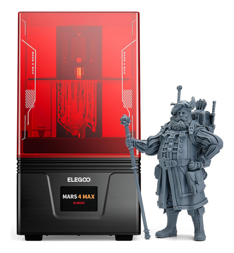 Impressora 3d Sla Resina Elegoo Mars 4 Max - Resolução 6k