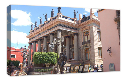 Cuadro Canvas Decorativos Teatro Juarez Guanajuato