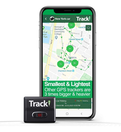 Tracki (2022) Mini Rastreador Gps En Tiempo Real, Cobertura