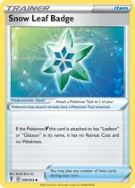 Comprar Snow Leaf Badge 159\u002F203 Evolving Skies Sword & Shield