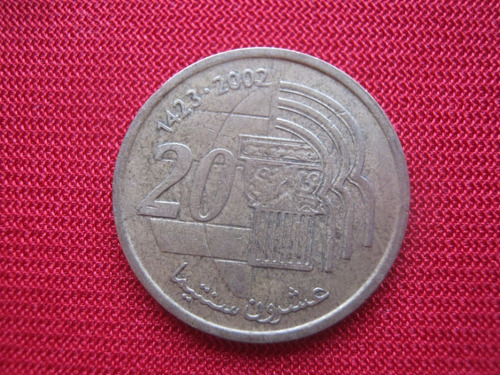 Marruecos 20 Santimat 2002