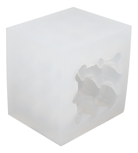 Molde For Velas Bubble Cube, Diseño De Corazón 3d, Aromater