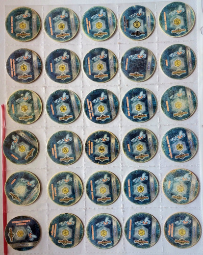 Semicolección Tazos 68/70 Medabots De Plástico Año 2002 (Usado)