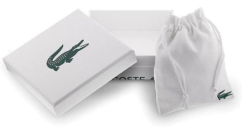 Aretes Lacoste Fundament Mujer Acero Inoxidable 2040009 Plateado