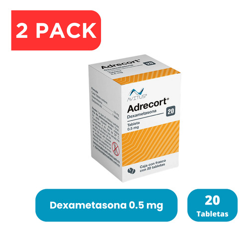 Dexametasona .5 Mg Pack Con 40 Tabletas Genérico De Alin
