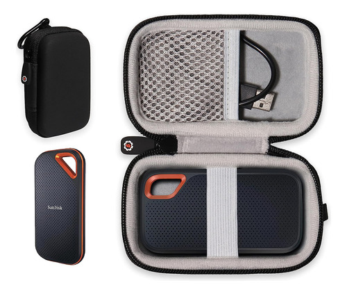 Case Getgear Para Sandisk Extreme, Extreme Pro Portable Ssd