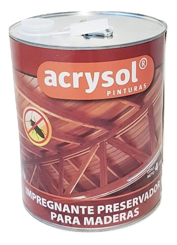 Acrysol Curador Insecticida Para Maderas - 4 Litros