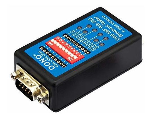 Probador Rs232 Con Monitor Led, Módulo De Ruptura Db9 Macho