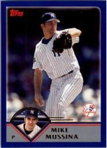 Béisbol Mlb 2003 Topps 190 Mike Mussina Nm-mt Yankees