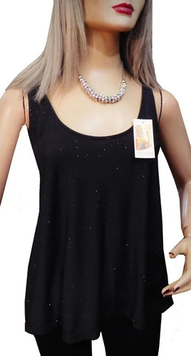 Musculosa Evase Lurex Noche / Fiesta Mujer Todos Los Talles