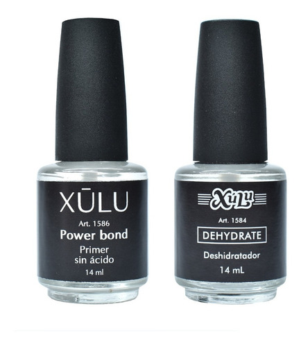 Imagen 1 de 5 de Primer Powerbond Z1586 + Deshidratador De Uñas Xúlu Z1584