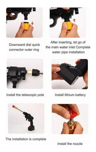 Pistola De Limpieza De Aire Acondicionado Automotriz Portáti