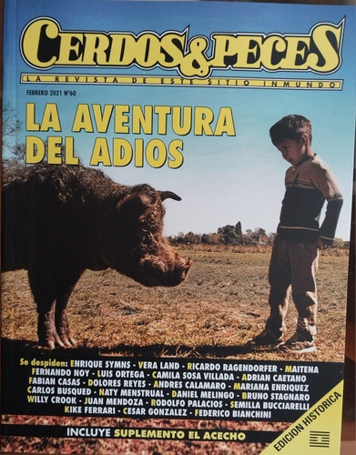 Revista Cerdos Y Peces Nro.60 Edicion Histórica (lote 2 Rev.