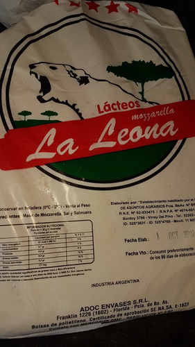 Muzzarella La Leona