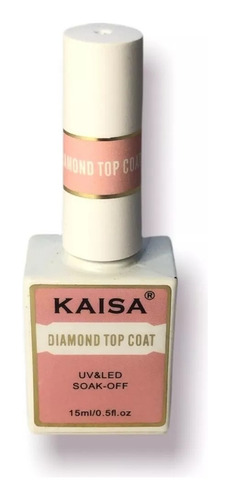 Top Coat Diamond Kaisa 15ml Selante Led/uv