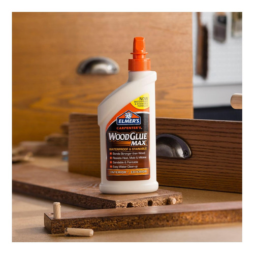 Elmers E7310 Carpinteros Glue De Madera Interior Y Exterior,