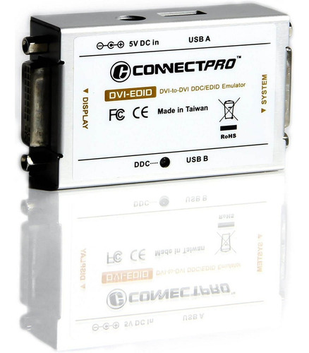 Imagen 1 de 1 de Kit Ecológico De Emulador Fantasma Connectpro Dvi-edid-kitu