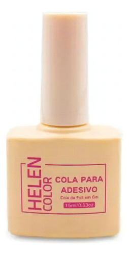 Cola Em Gel Helen Color 15ml Para Foil Nail Decor